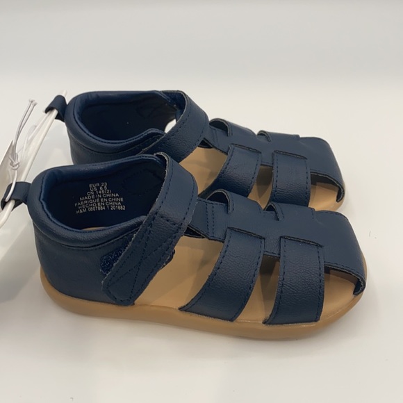 H&M KIDS FAUX LEATHER SANDALS - Picture 2 of 7